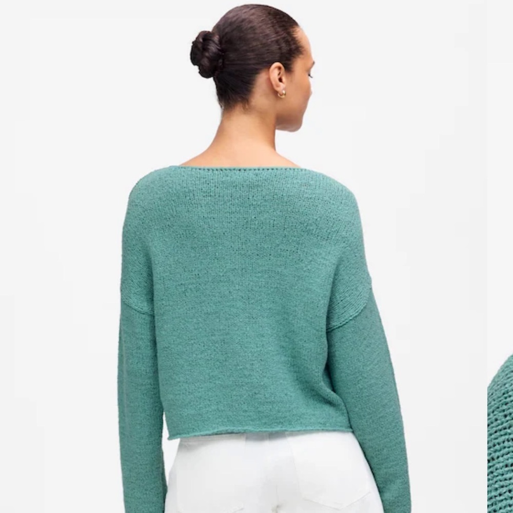Madewell // EUC Boatneck Pullover Sweater - Picture 3 of 9